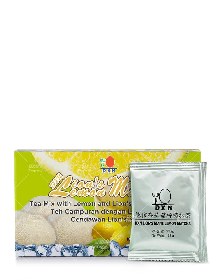 DXN Lion’s Mane Lemon Matcha